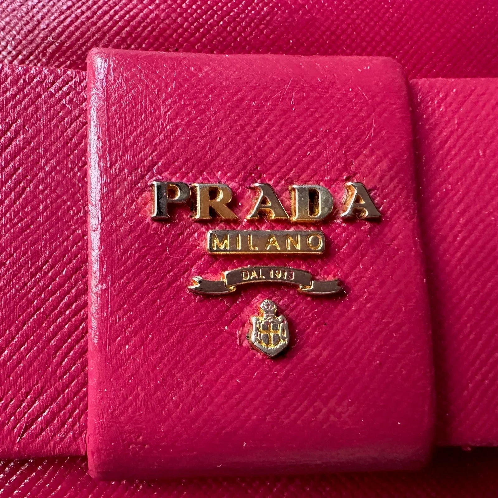 PRADA Milano Fiocco Ribbon Saffiano Leather Long Wallet - PRADA - Wallet - A+ Stuff