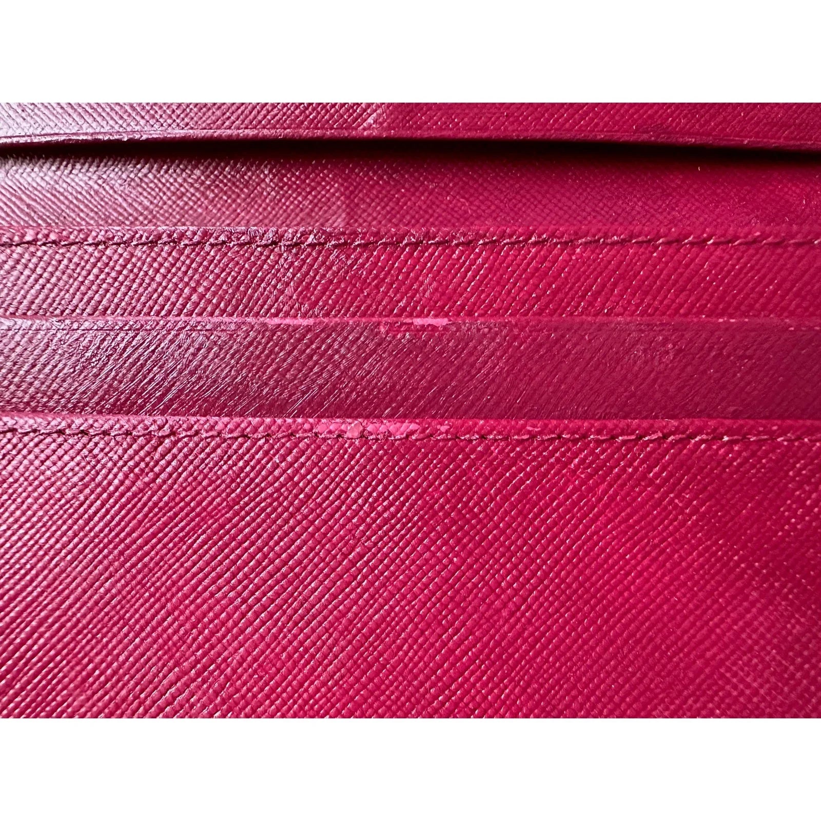 PRADA Milano Fiocco Ribbon Saffiano Leather Long Wallet - PRADA - Wallet - A+ Stuff