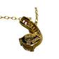Pretty 18kt Gold Plated White Topaz and Zirconia Swirl Necklace - PAJ - Pendant with Necklace - A+ Stuff