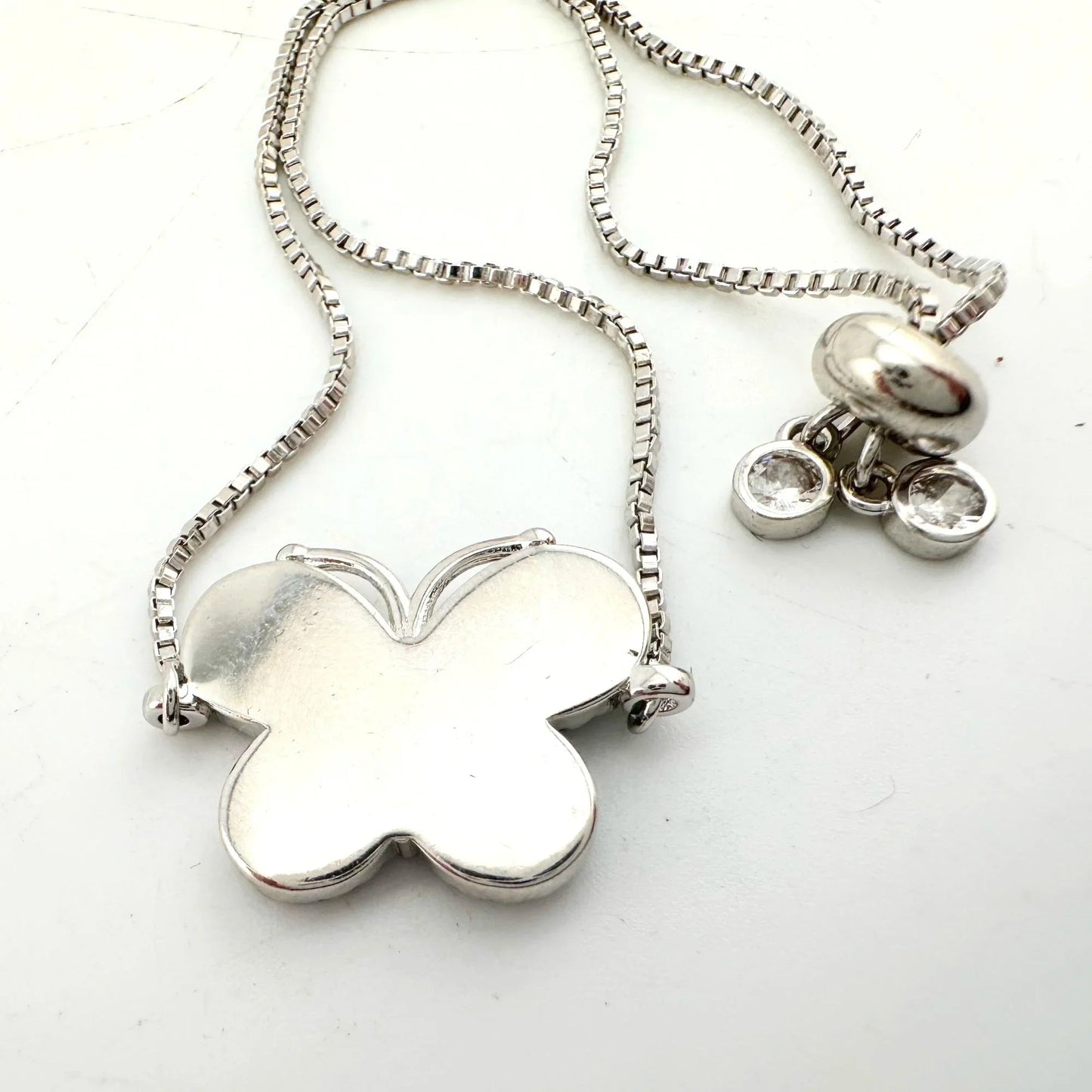 Pretty Abalone Butterfly Bolo Bracelet - A+ Stuff
