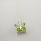 Pretty Natural Green Peridot Butterfly Necklace - Unbranded - Necklace with Pendant - A+ Stuff