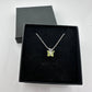 Pretty Natural Green Peridot Butterfly Necklace - Unbranded - Necklace with Pendant - A+ Stuff