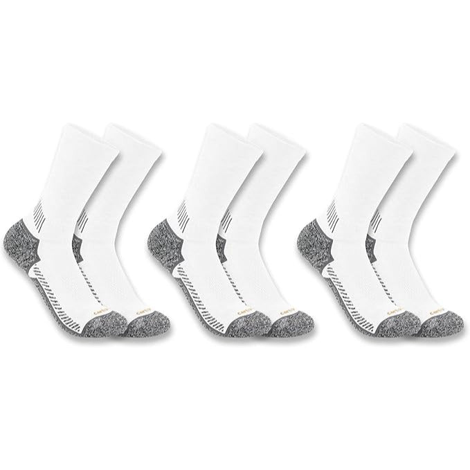 Carhartt Men's SC4223M Force® Midweight Crew Sock - 5 Pairs!
