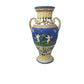 Vintage Hand-painted Japanese Majolica-style Double-handled Porcelain Urn Vase unbranded  A+ Stuff Vase or Holder