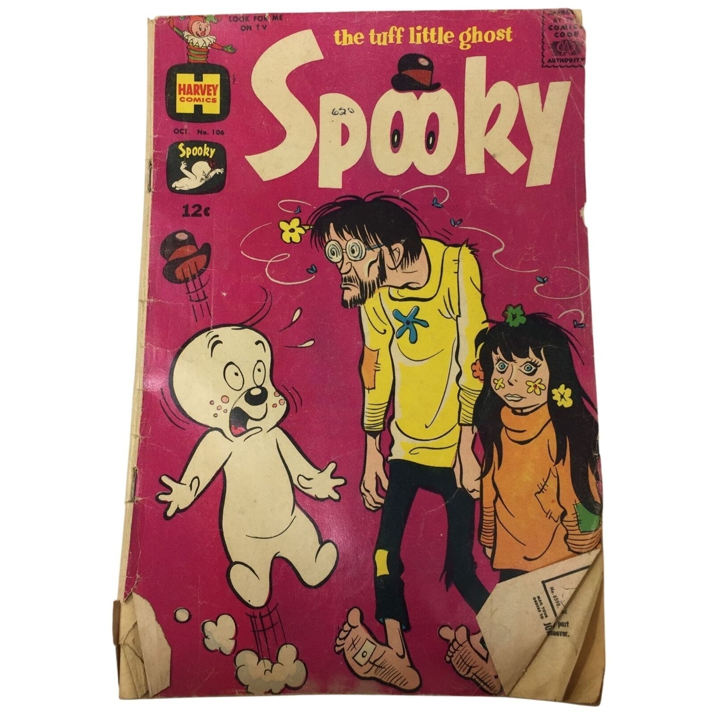 ''The Tuff Little Ghost Spooky'' No. 106 Vintage Comic Book
