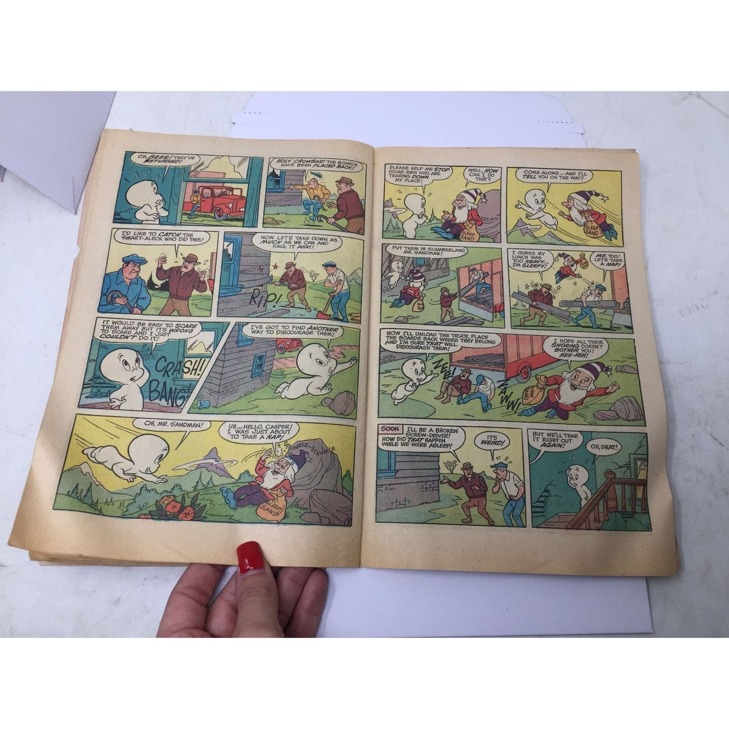 ''The Tuff Little Ghost Spooky'' No. 106 Vintage Comic Book