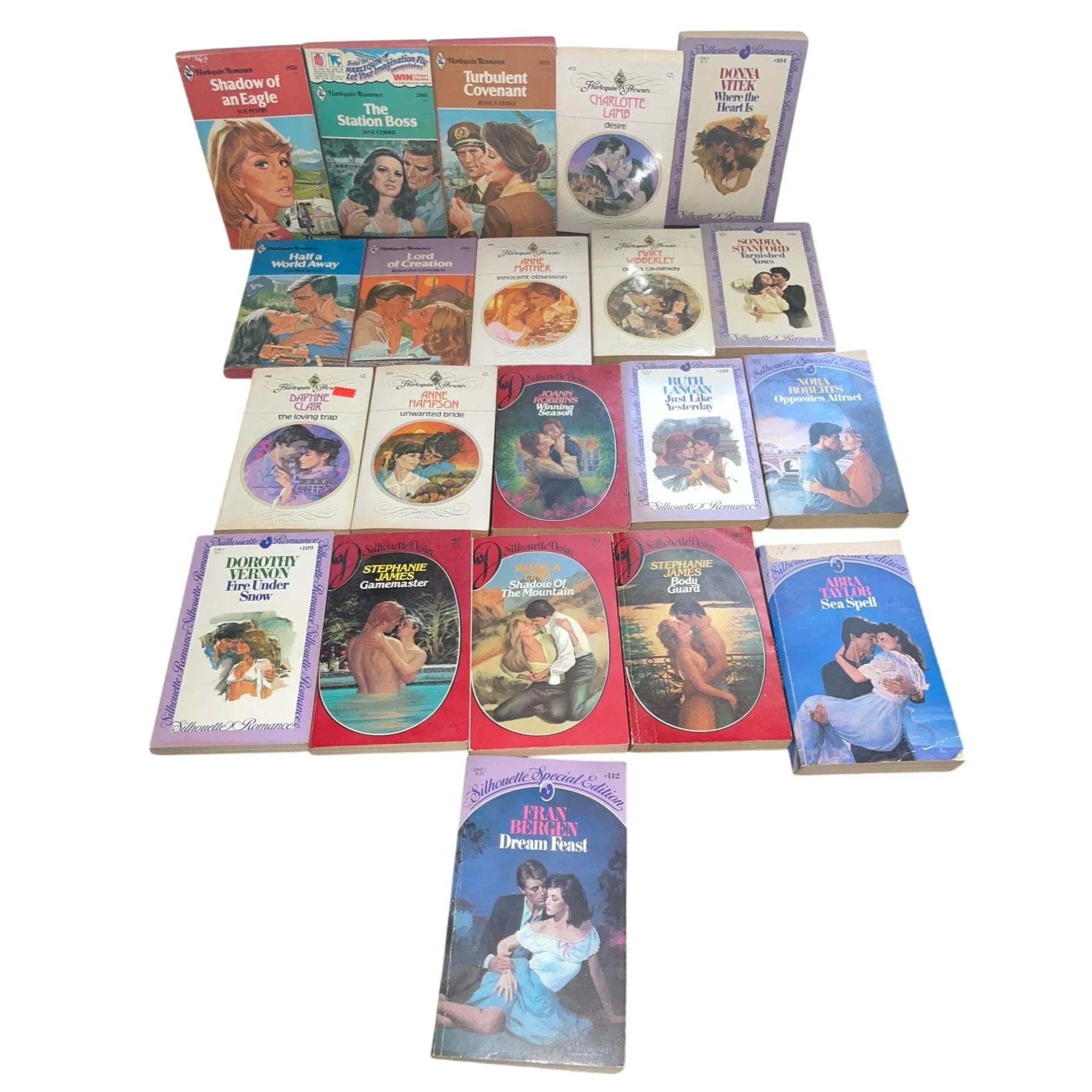 Vintage Romance Novels (21 Titles) - Harlequin and Others - Well Kept Collection! A+ Stuff  A+ Stuff Books