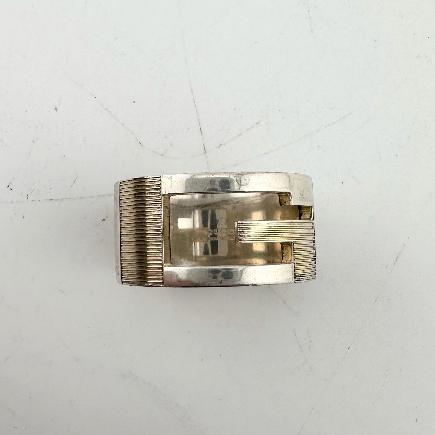 Gucci Abstract G Ring - Size 10.5