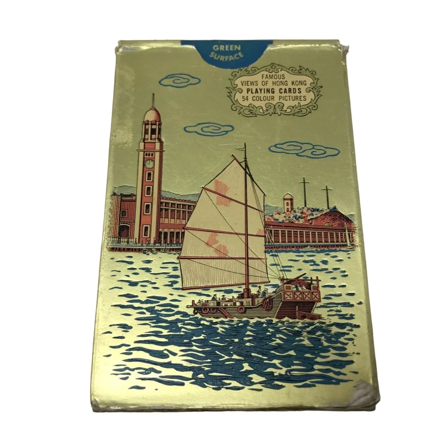 Vintage Souvenir Playing Card Set w/ Foreign Landmarks and Cities - A+ Stuff