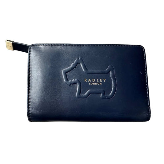 Radley Women's Shadow Medium Bifold Wallet Ink Blue - Radley - Womens Wallet - A+ Stuff