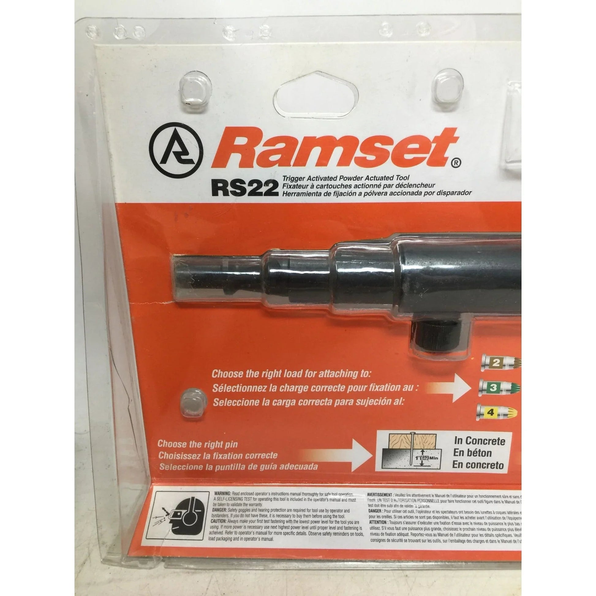 Ramset RS22 Trigger Activated Powder Actuated Tool (new) - A+ Stuff - Tools - A+ Stuff