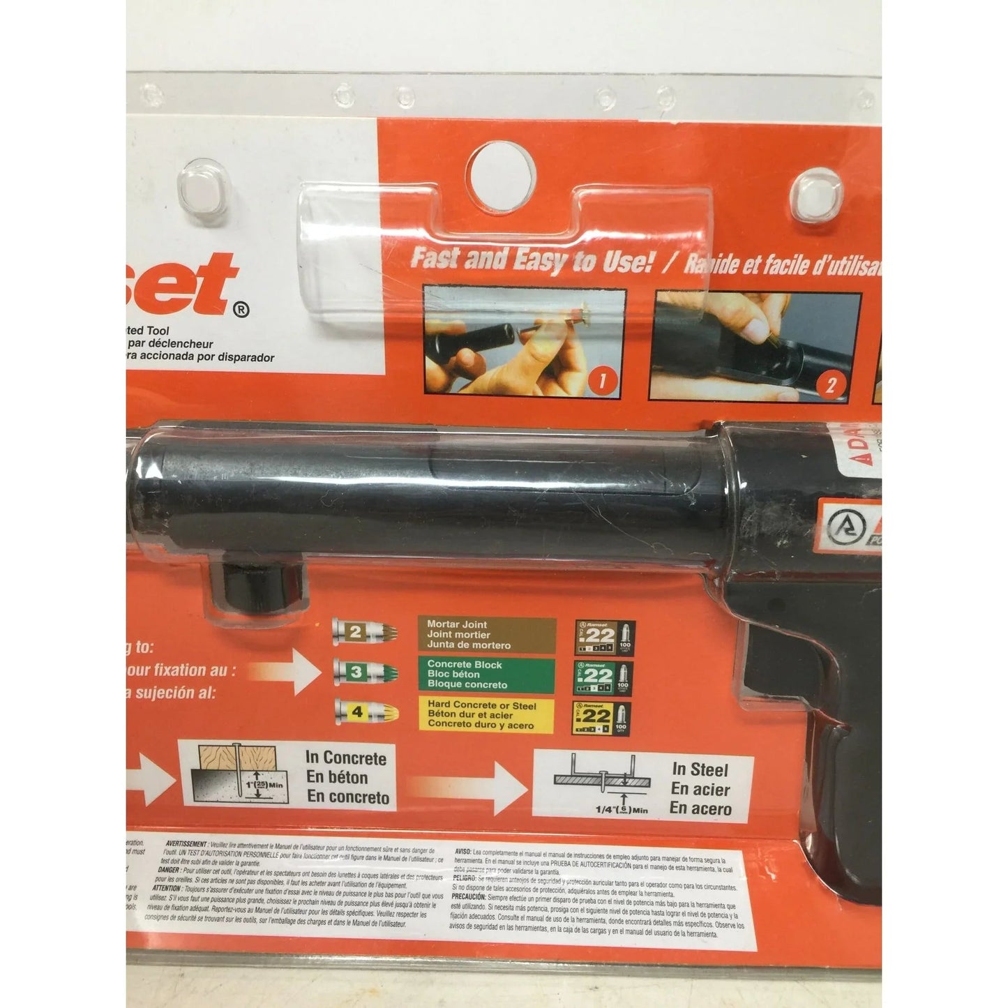 Ramset RS22 Trigger Activated Powder Actuated Tool (new) - A+ Stuff - Tools - A+ Stuff