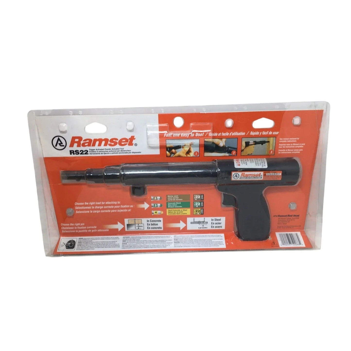 Ramset RS22 Trigger Activated Powder Actuated Tool (new) - A+ Stuff - Tools - A+ Stuff