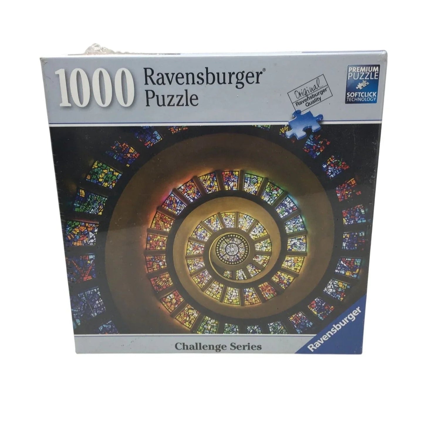RAVENSBURGER PUZZLE Stainglass Spiral (1000 pieces) - A+ Stuff - Games - A+ Stuff