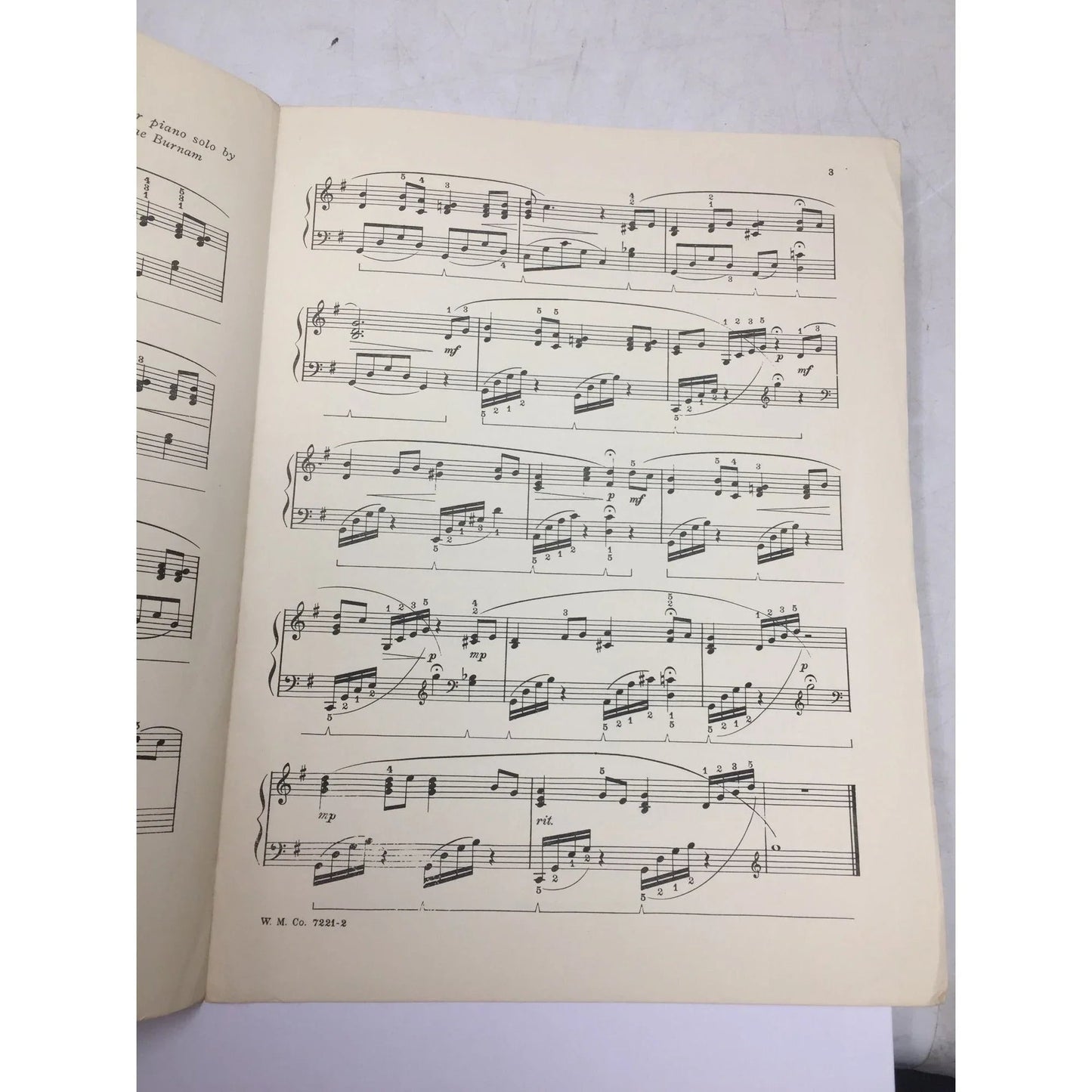 ''RED RIVER VALLEY'' Arranged for the Piano by Edna Mae Burnam - A+ Stuff - SHEET MUSIC - A+ Stuff