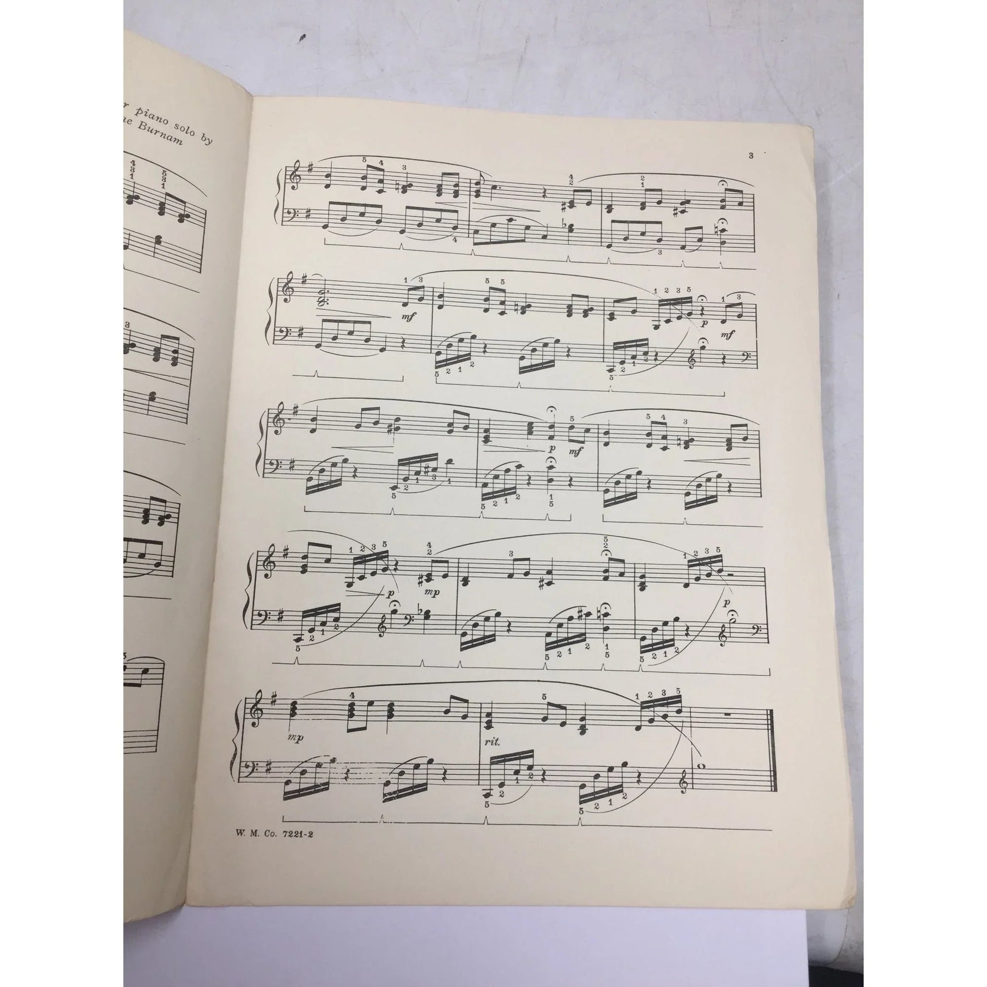 ''RED RIVER VALLEY'' Arranged for the Piano by Edna Mae Burnam - A+ Stuff - SHEET MUSIC - A+ Stuff