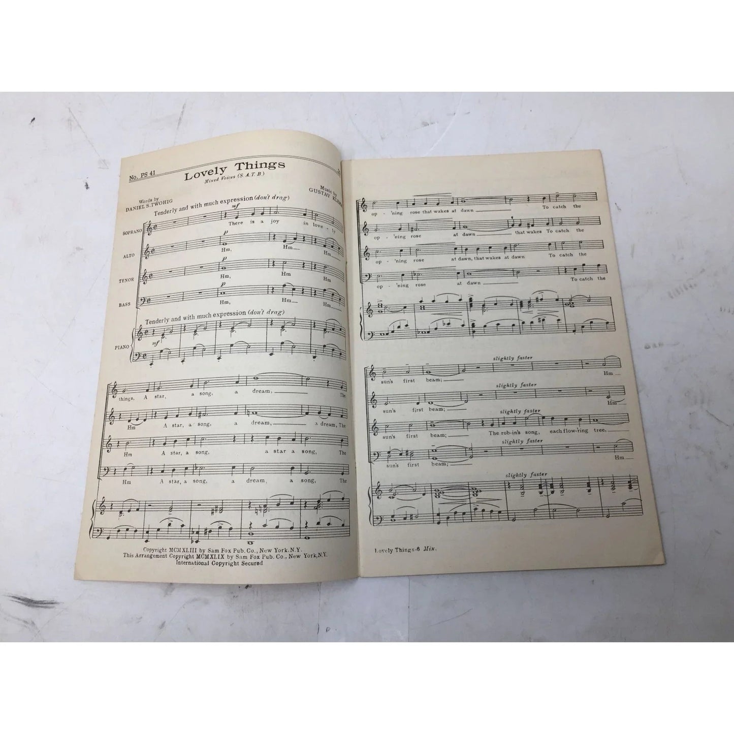 Reference file copy of Selected Choruses (2 page excerpts only) - A+ Stuff - sheet music - A+ Stuff