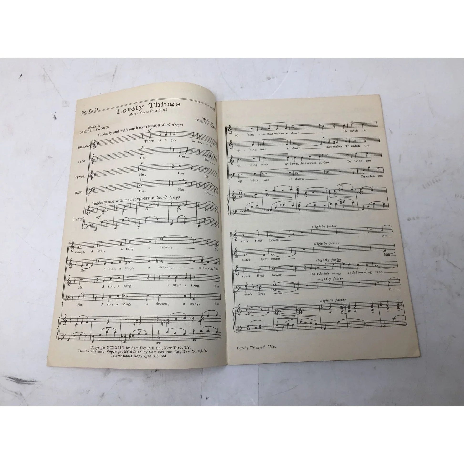 Reference file copy of Selected Choruses (2 page excerpts only) - A+ Stuff - sheet music - A+ Stuff