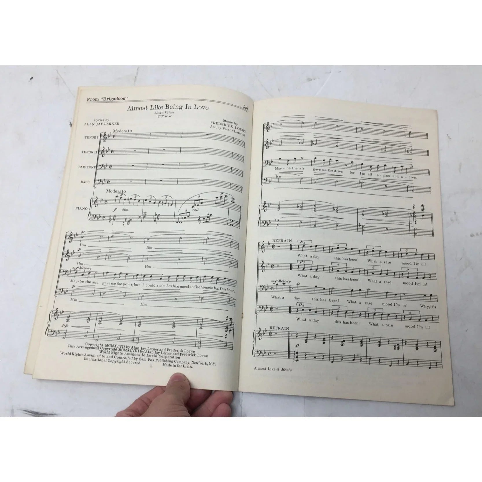 Reference file copy of Selected Choruses (2 page excerpts only) - A+ Stuff - sheet music - A+ Stuff