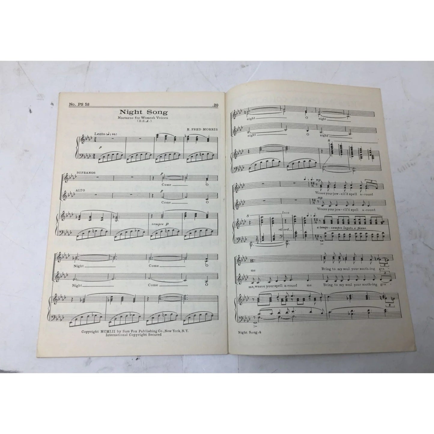 Reference file copy of Selected Choruses (2 page excerpts only) - A+ Stuff - sheet music - A+ Stuff