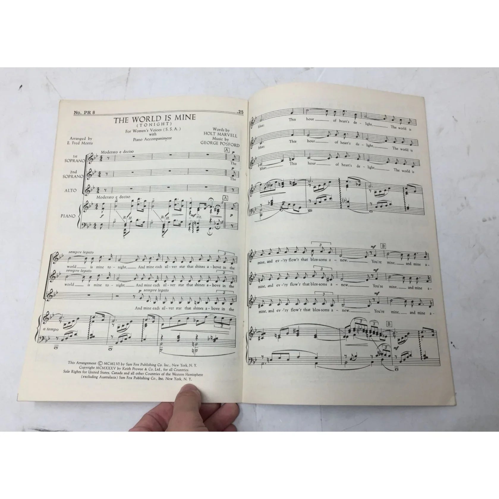 Reference file copy of Selected Choruses (2 page excerpts only) - A+ Stuff - sheet music - A+ Stuff