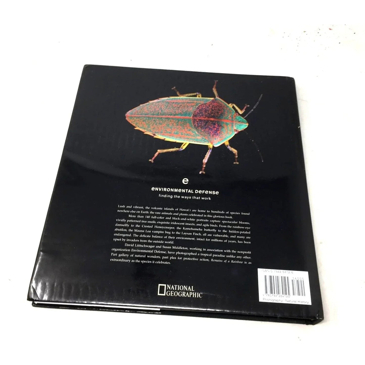 'Remains of a Rainbow: Rare Plants and Animals of Hawaii' by David Liittschwager and Susan Middleton - David Liittschwager and Susan Middleton - Vintage Books - A+ Stuff