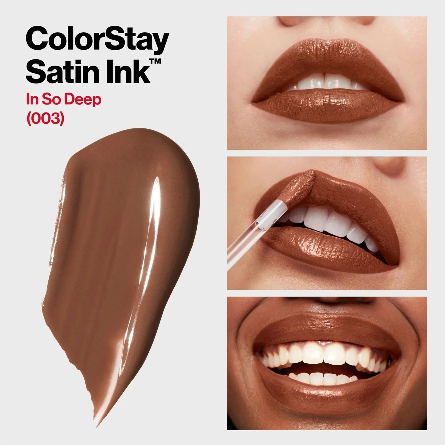 REVLON Color Stay Satin Ink Liquid Lip color 003 In So Deep - revlon - Make up - A+ Stuff