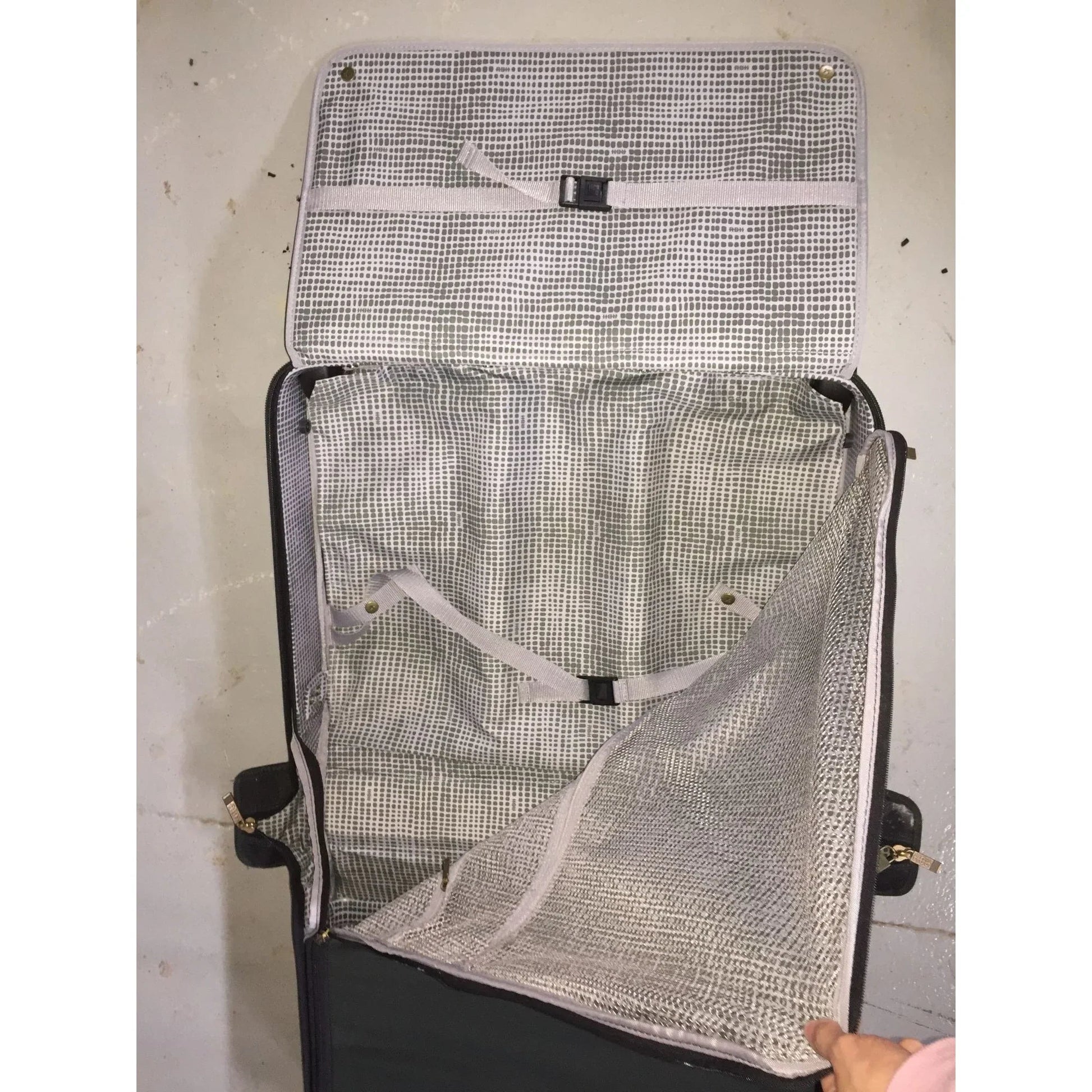 Richard Beverly Hills (RBH) Large Dark Green Suitcase on wheels - Richard Beverly Hills - Luggage & Bags - A+ Stuff