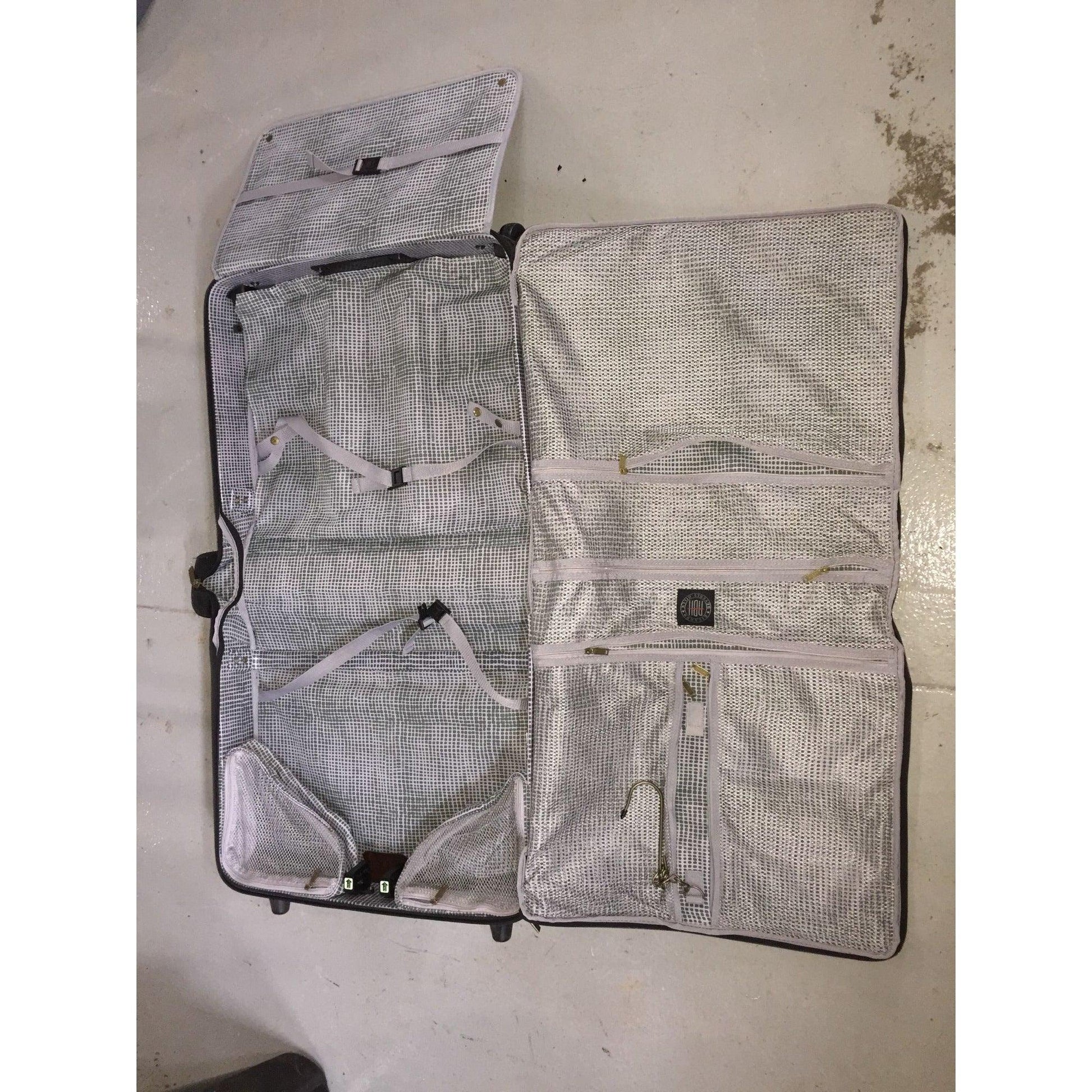 Richard Beverly Hills (RBH) Large Dark Green Suitcase on wheels - Richard Beverly Hills - Luggage & Bags - A+ Stuff