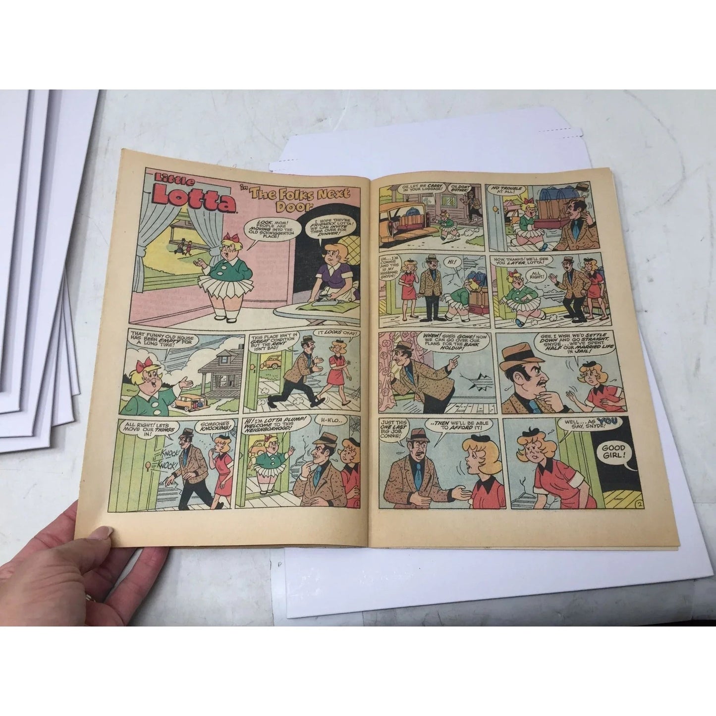 ''Richie Rich The Poor Little Rich Boy'' Vintage Comic Book - A+ Stuff - comic books - A+ Stuff