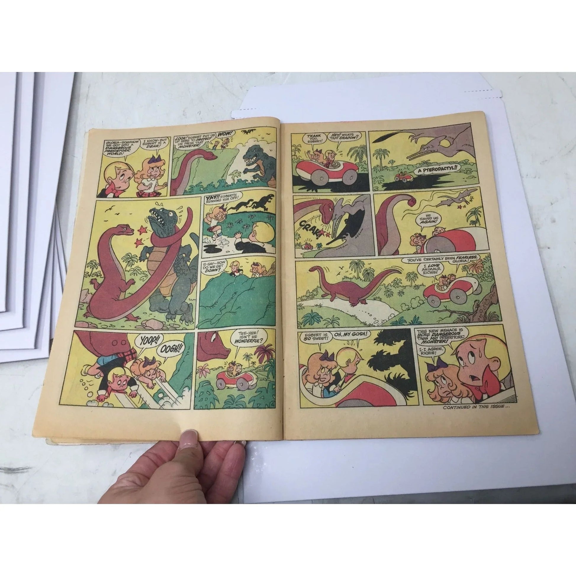 ''Richie Rich The Poor Little Rich Boy'' Vintage Comic Book - A+ Stuff - comic books - A+ Stuff