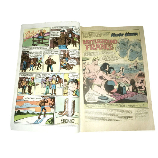 WONDER WOMAN # 268 June 1980 - DC Comics - "Drowning Animal-Man"