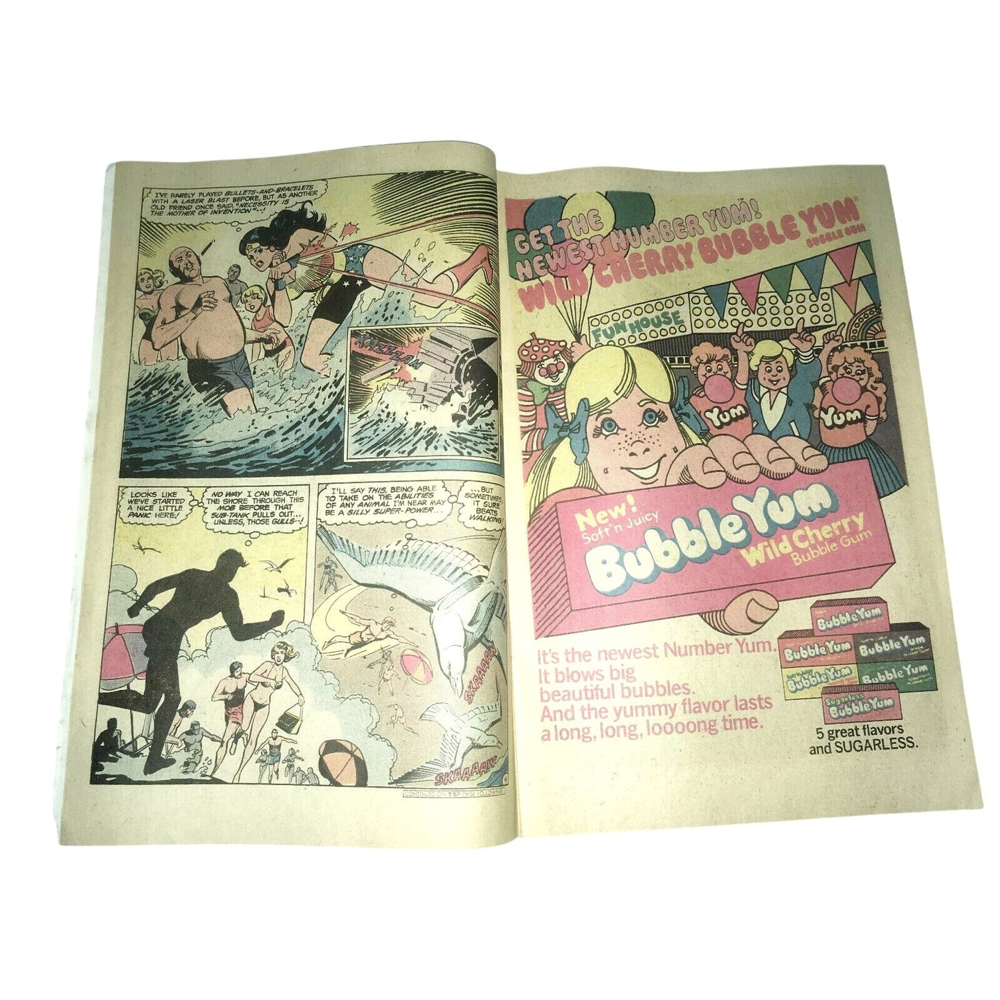 WONDER WOMAN # 268 June 1980 - DC Comics - "Drowning Animal-Man"