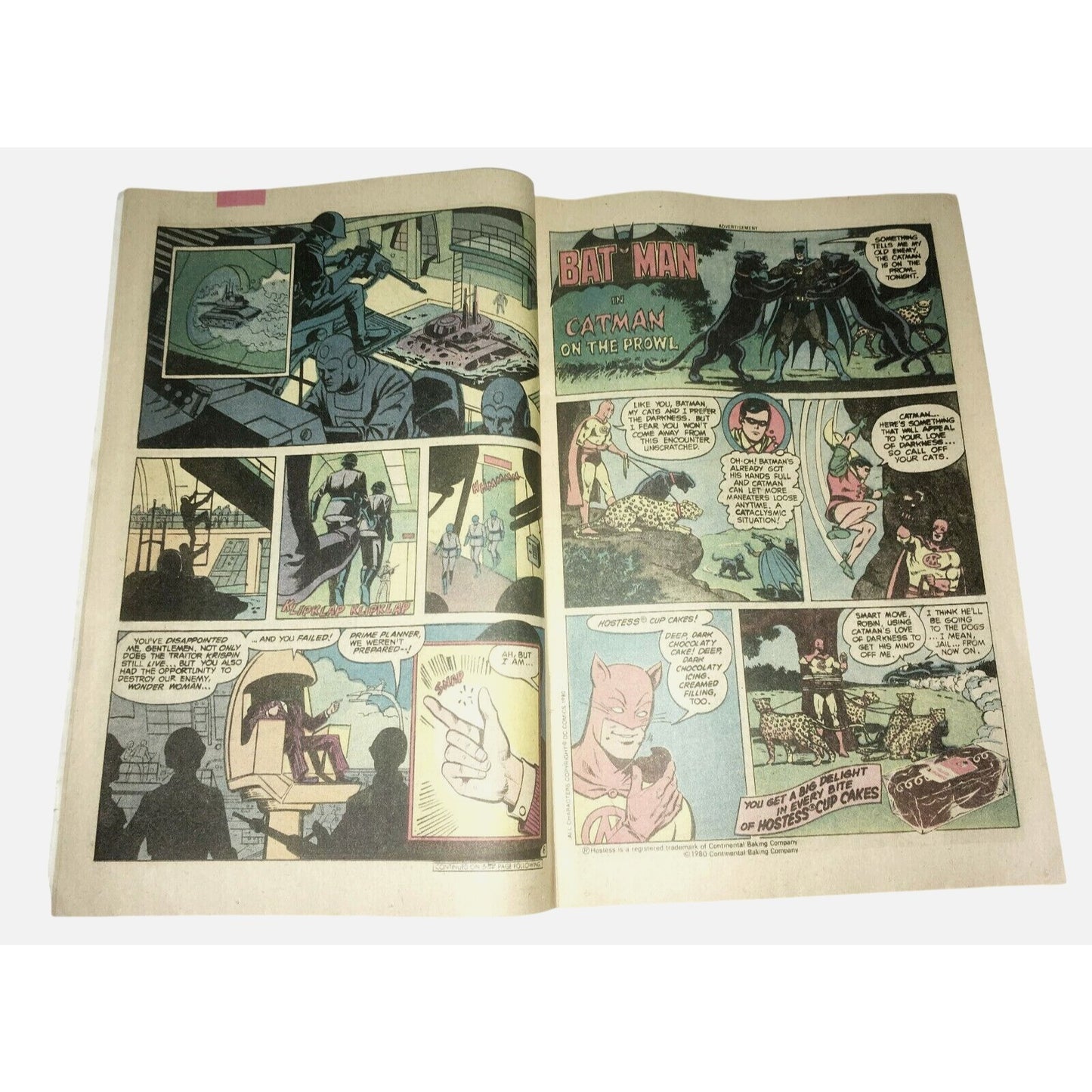 WONDER WOMAN # 268 June 1980 - DC Comics - "Drowning Animal-Man"