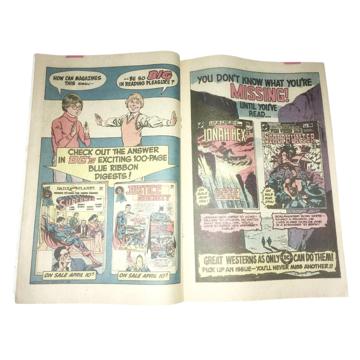 WONDER WOMAN # 268 June 1980 - DC Comics - "Drowning Animal-Man"