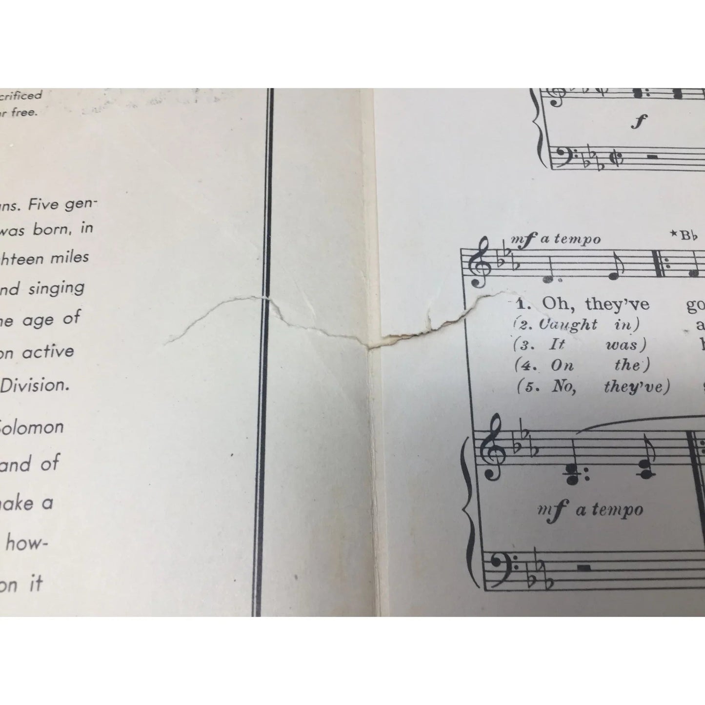 Rodger Young by PFC Frank Loesser Vintage Sheet Music Book - A+ Stuff - SHEET MUSIC - A+ Stuff