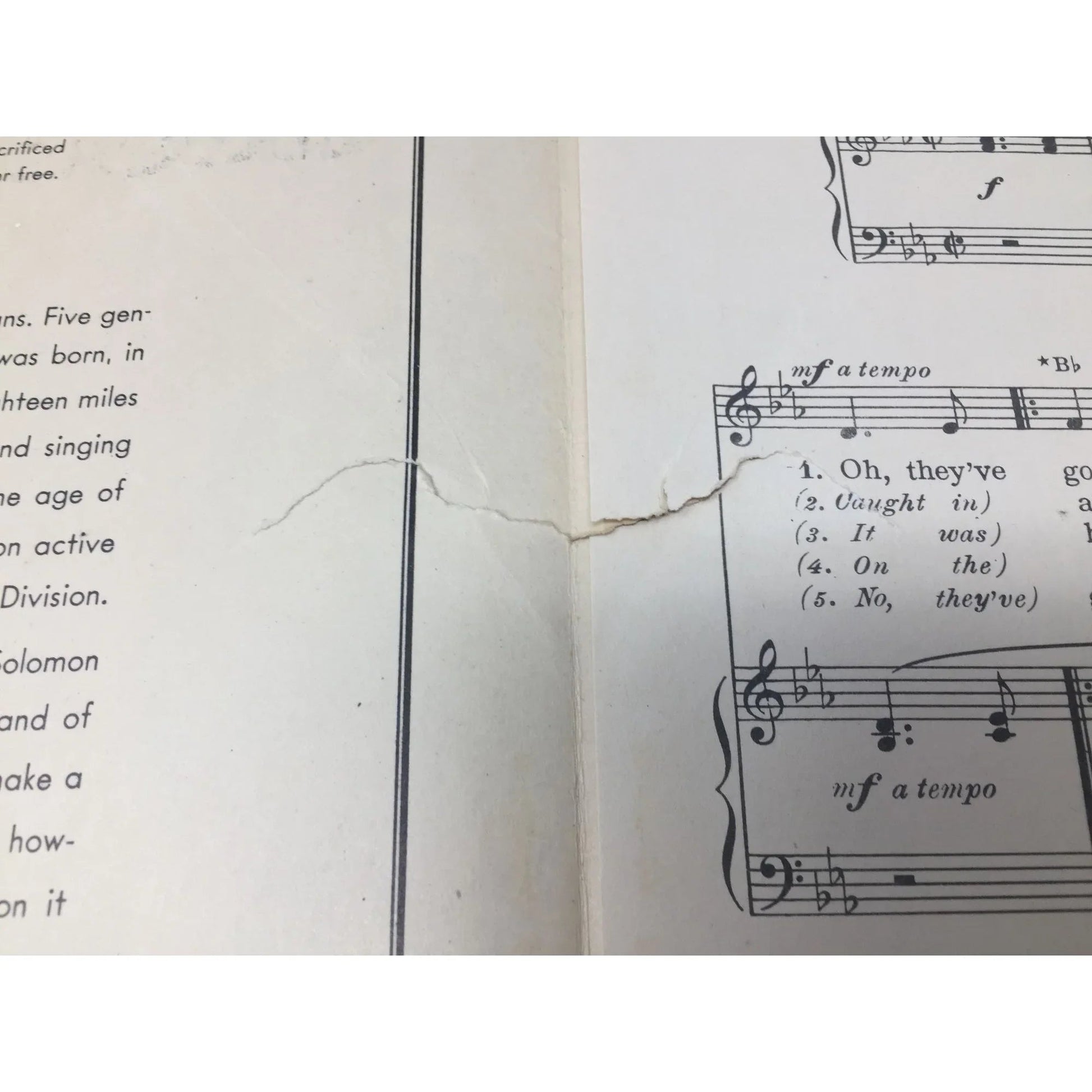 Rodger Young by PFC Frank Loesser Vintage Sheet Music Book - A+ Stuff - SHEET MUSIC - A+ Stuff