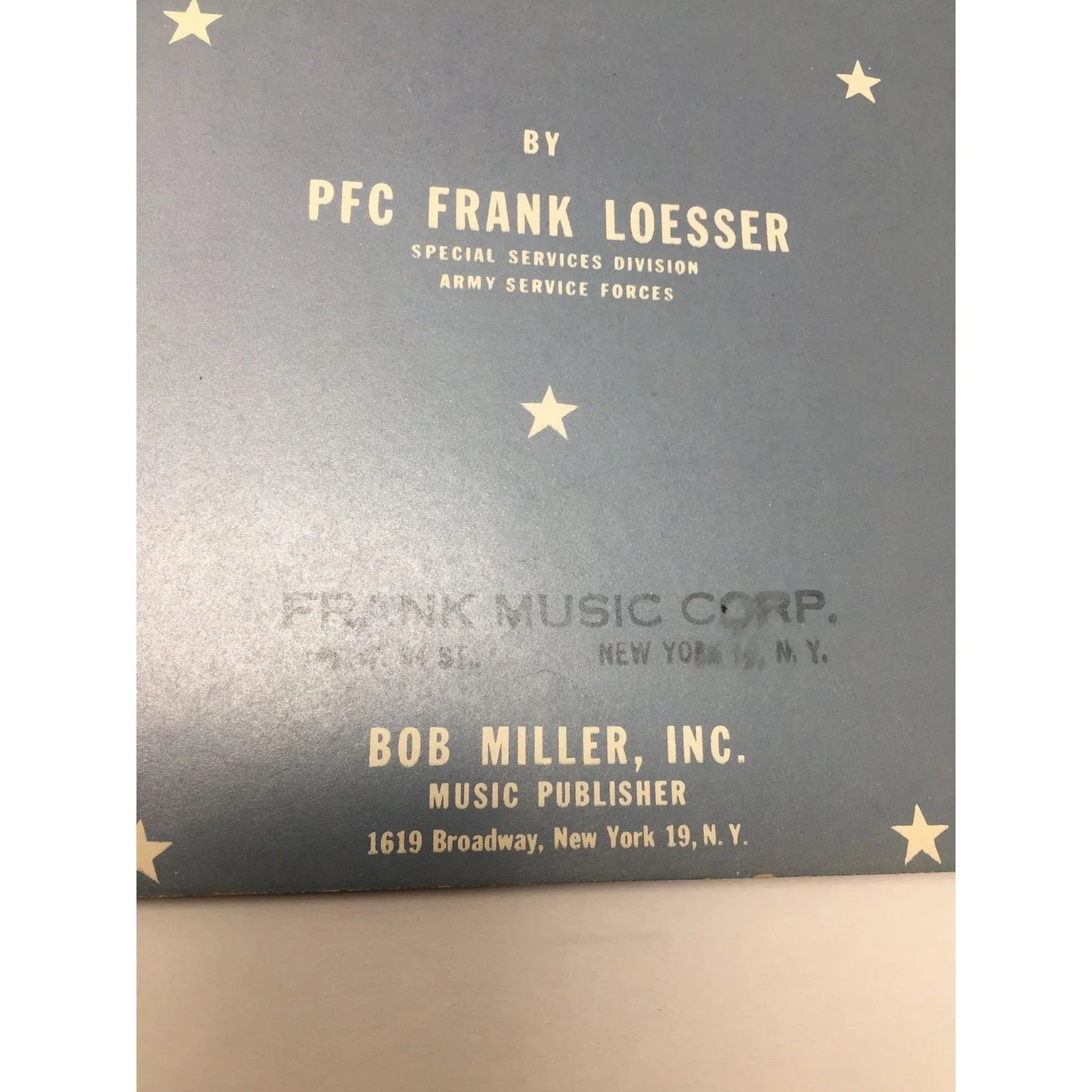 Rodger Young by PFC Frank Loesser Vintage Sheet Music Book - A+ Stuff - SHEET MUSIC - A+ Stuff