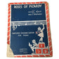 ''Roses Of Picardy'' by Hadyn Wood/Fred E Weatherly Vintage Sheet Music - A+ Stuff - sheet music - A+ Stuff