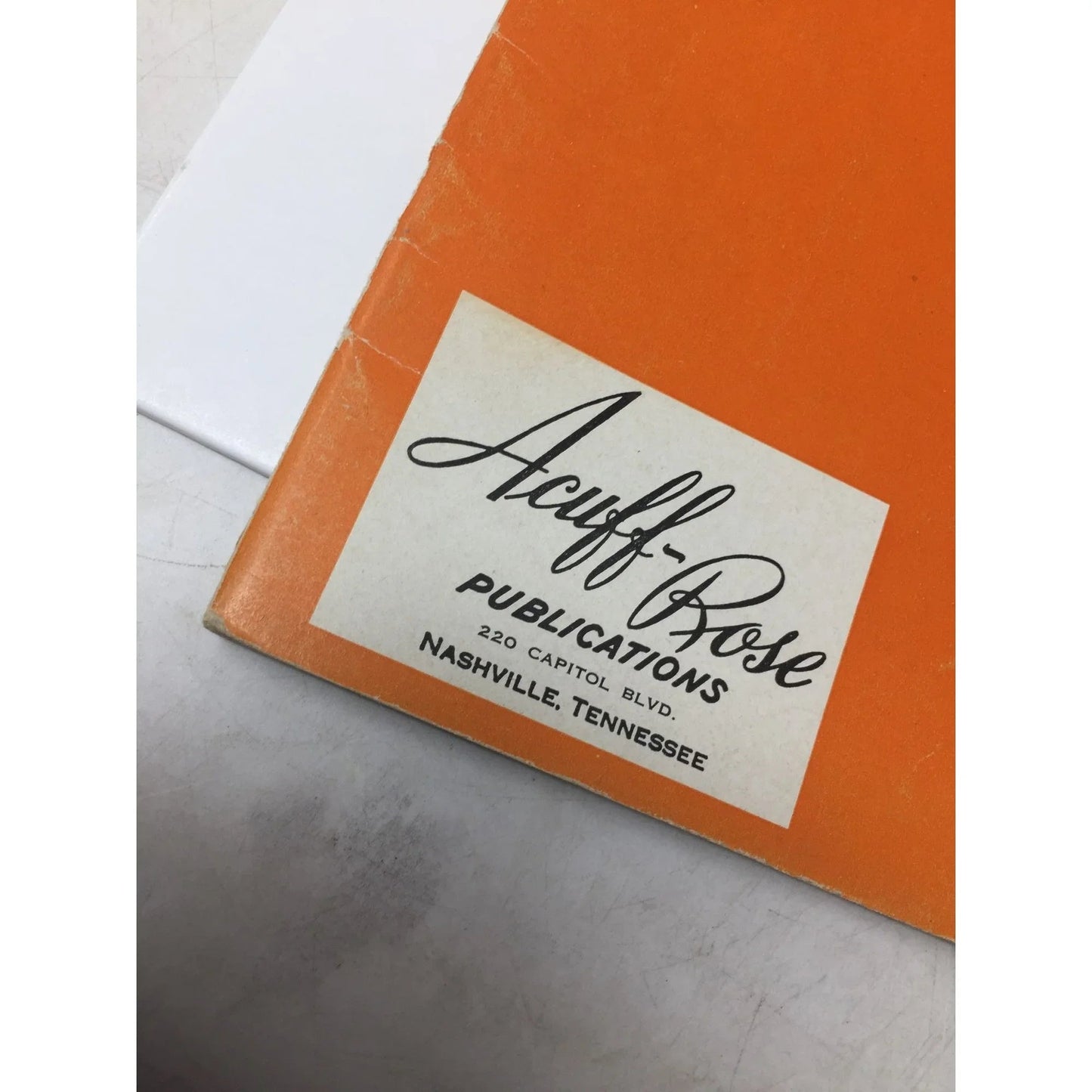 ''Roy Acuff and his Smoky Mountain Songs'' Vintage sheet music - A+ Stuff - SHEET MUSIC - A+ Stuff