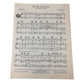 Original 1943 Sheet Music for the Song "For The First Time (I've Fallen In Love)." unbranded  A+ Stuff Sheet Music