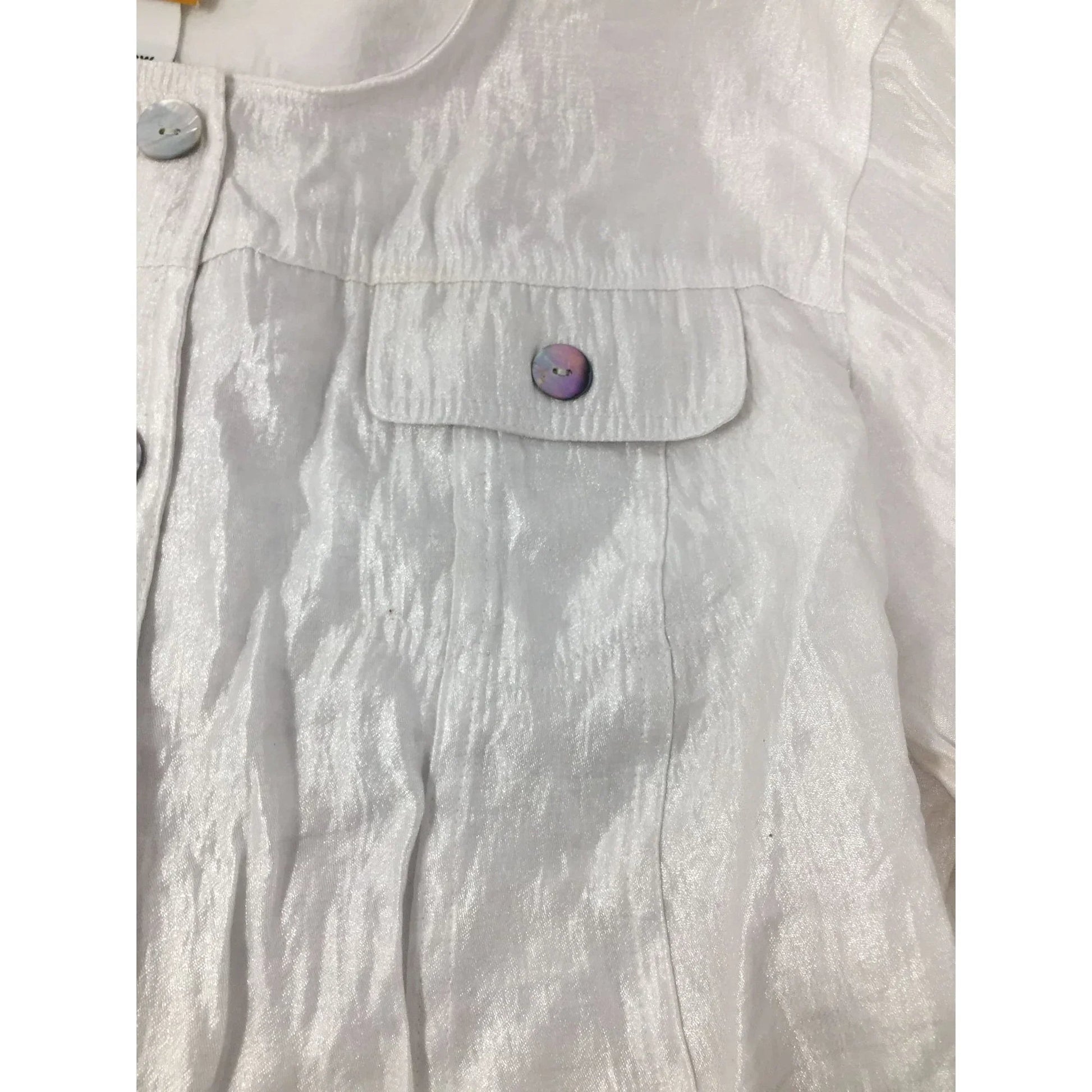 ''Ruby Rd Woman'' Size 22W Long Sleeved White Button Down Dressy Shirt - ruby rd - Shirts & Tops - A+ Stuff