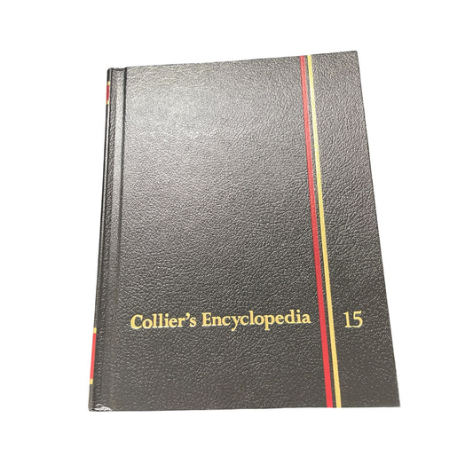 Vintage Collier's Encyclopedia Volume 15 with Bibliography and Index