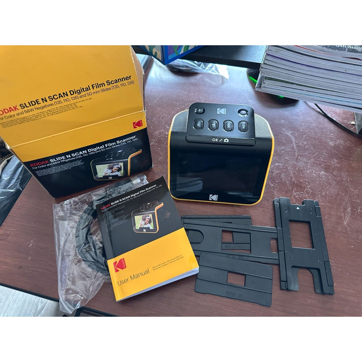 KODAK Slide N Scan Film & Slide Scanner, 22MP, 5" LCD Screen, 135/110/126mm A+ Stuff  A+ Stuff Photography