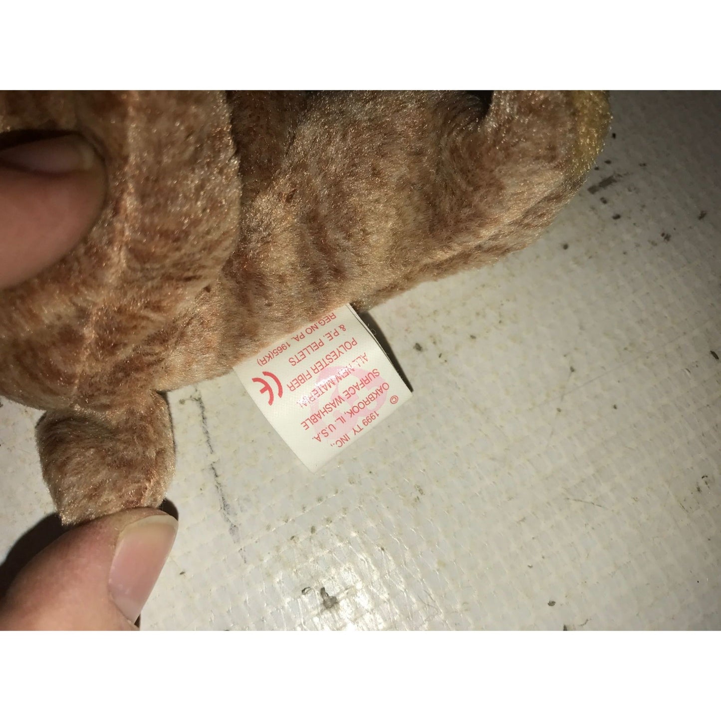 1999 Pecan the Bear Beanie Baby TY Beanie Baby  A+ Stuff Plush Toys / Stuffed Animals