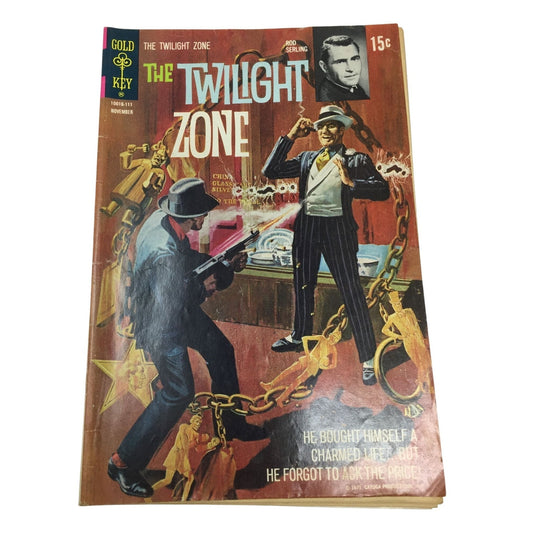 Vintage 1971 Gold Key Comic Book ''The Twilight Zone''