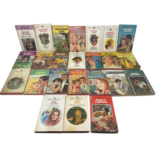 Vintage Romance Novels (24 Titles) - Harlequin and Others - Well Kept Collection! A+ Stuff  A+ Stuff Books