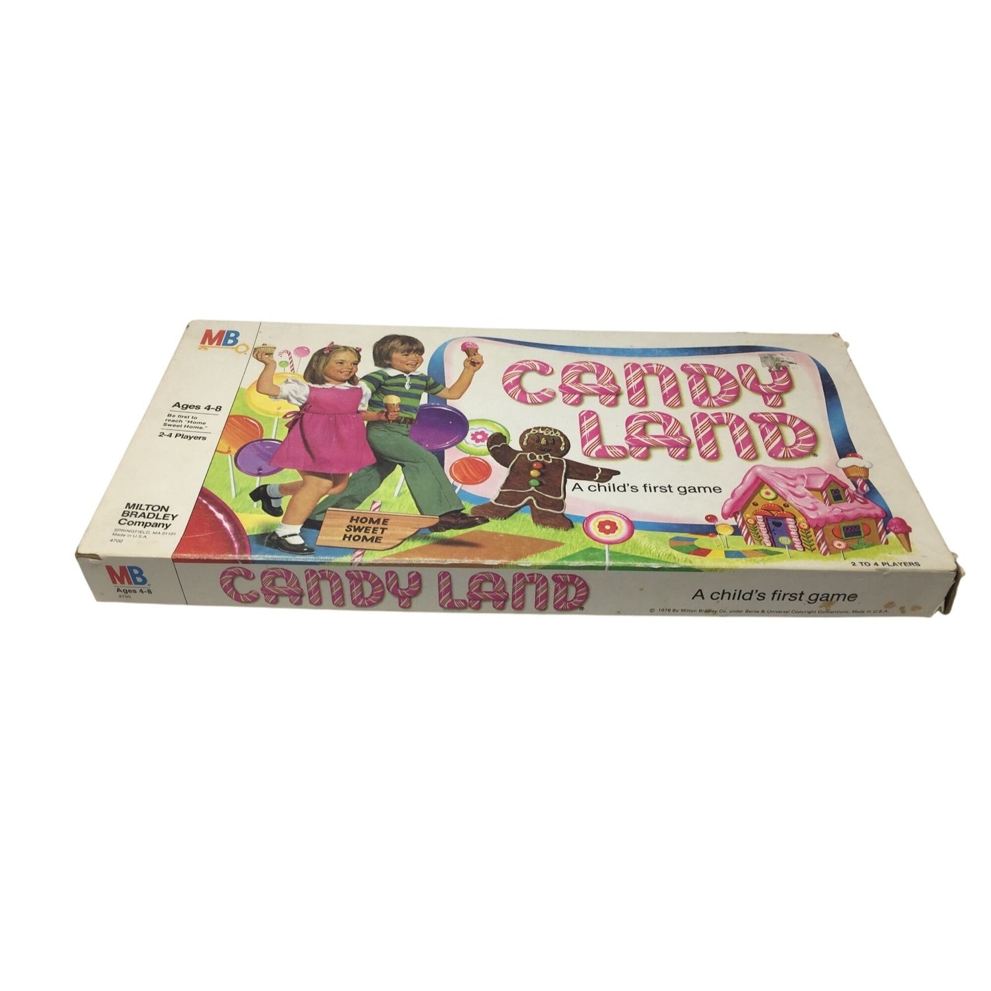 Vintage MILTON BRADLEY Company Candy Land Board Game