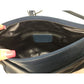 SABRINA Women's Navy Blue Leather Purse with Long adjustable strap - SABRINA HANDBAGS - Bag - A+ Stuff