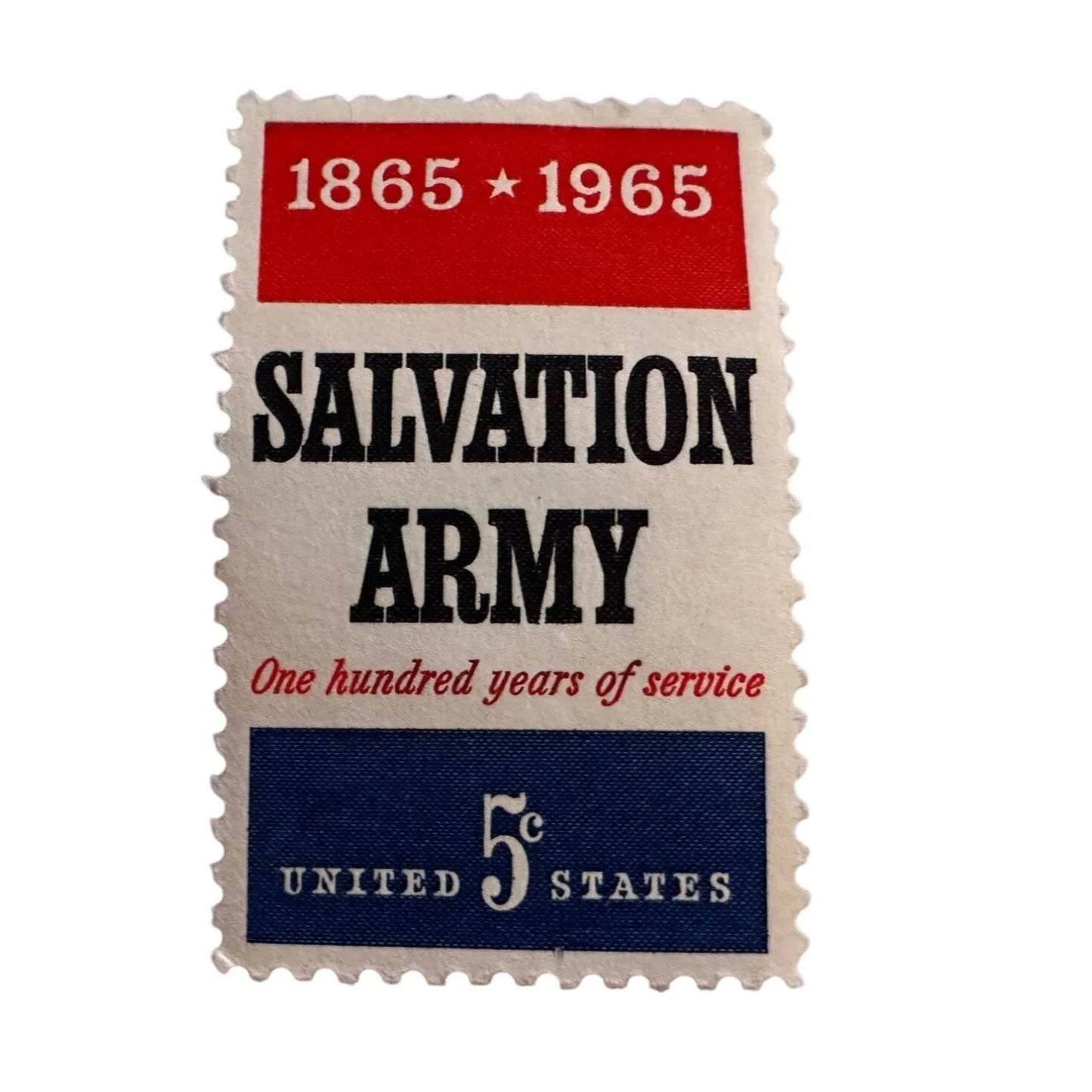 SALVATION ARMY UNITED STATES 5 CENT POSTAGE STAMP - A+ Stuff - Stamp - A+ Stuff